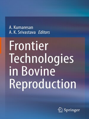 cover image of Frontier Technologies in Bovine Reproduction